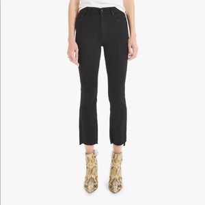 MOTHER Insider Crop Step Fray